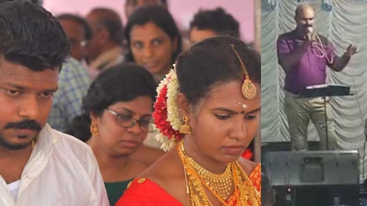 മംഗളം പാടി അച്ഛന് യാത്രയായതറിയാതെ മകളുടെ മാംഗല്യം; കണ്ണീരൊടുങ്ങാതെ ഇന്ന് സംസ്കാരം മംഗളം പാടി അച്ഛന് യാത്രയായതറിയാതെ മകളുടെ മാംഗല്യം; കണ്ണീരൊടുങ്ങാതെ ഇന്ന് സംസ്കാരം