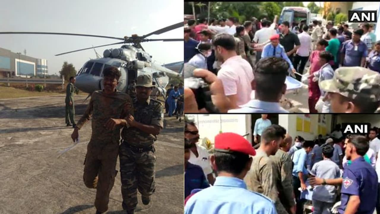 ജാർഖണ്ഡിൽ മാവോയിസ്റ്റ് ആക്രമണം ; പതിനൊന്ന് സിആർപിഎഫ് ജവാന്മാർക്ക് പരിക്ക് ജാർഖണ്ഡിൽ മാവോയിസ്റ്റ് ആക്രമണം ; പതിനൊന്ന് സിആർപിഎഫ് ജവാന്മാർക്ക് പരിക്ക്