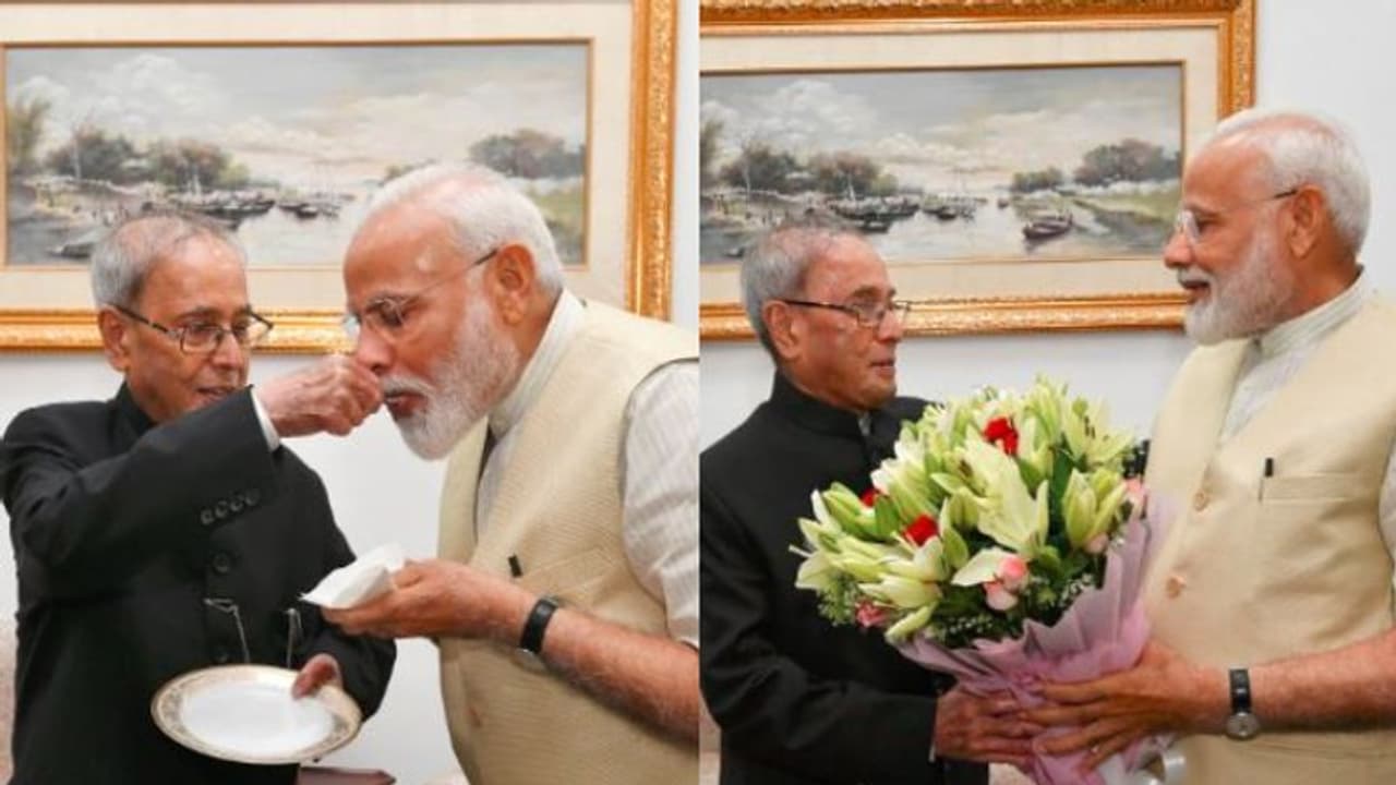 প্রণব মুখোপাধ্যায়ের সঙ্গে কেন এত মাখামাখি, কারণ অবশেষে স্পষ্ট করলেন মোদী প্রণব মুখোপাধ্যায়ের সঙ্গে কেন এত মাখামাখি, কারণ অবশেষে স্পষ্ট করলেন মোদী