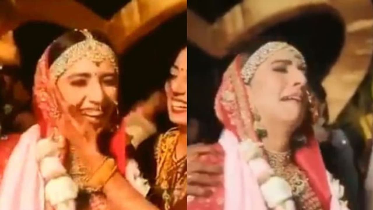 കള്ളക്കരച്ചില് അഭിനയിച്ചും പൊട്ടിച്ചിരിച്ചും ഒരു കല്യാണപ്പെണ്ണ്; വൈറലായി വീഡിയോ കള്ളക്കരച്ചില് അഭിനയിച്ചും പൊട്ടിച്ചിരിച്ചും ഒരു കല്യാണപ്പെണ്ണ്; വൈറലായി വീഡിയോ