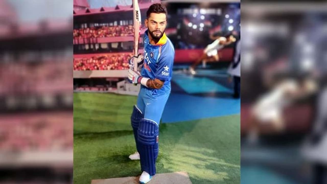 বিশ্বকাপের প্রাক্কালে উন্মোচিত হল বিরাট কোহলির মোমের মূর্তি