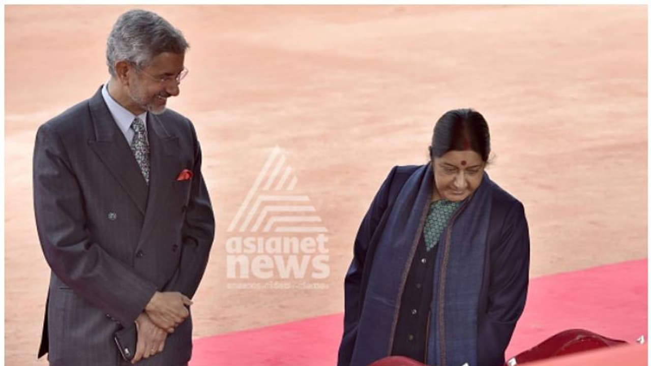 മന്ത്രി പദത്തിലേക്ക് സുഷമാ സ്വരാജ് ഇല്ല, പകരം എസ് ജയശങ്കർ വിദേശകാര്യമന്ത്രി മന്ത്രി പദത്തിലേക്ക് സുഷമാ സ്വരാജ് ഇല്ല, പകരം എസ് ജയശങ്കർ വിദേശകാര്യമന്ത്രി