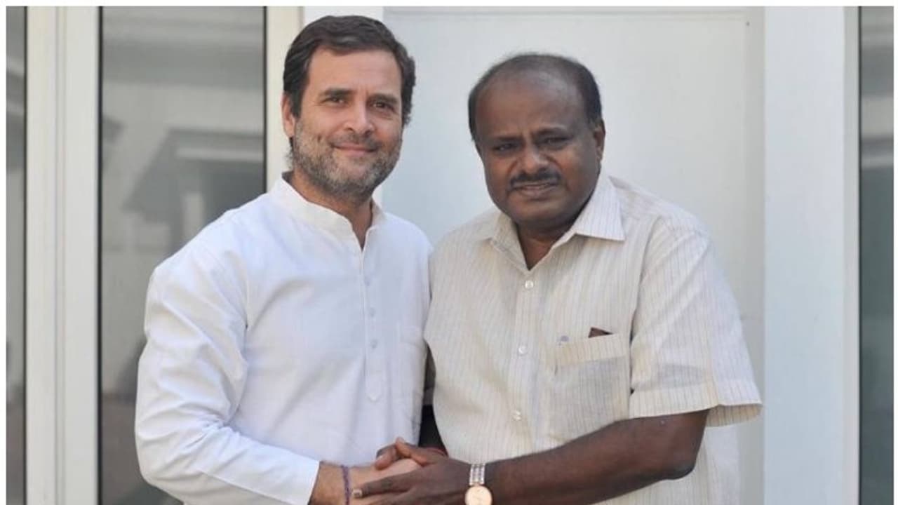 ಸರ್ಕಾರ ಉಳಿಸಿಕೊಳ್ಳುತ್ತೇನೆ: ರಾಹುಲ್ಗೆ ಎಚ್ಡಿಕೆ ಭರವಸೆ ಸರ್ಕಾರ ಉಳಿಸಿಕೊಳ್ಳುತ್ತೇನೆ: ರಾಹುಲ್ಗೆ ಎಚ್ಡಿಕೆ ಭರವಸೆ