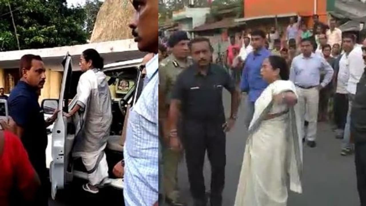 জয় শ্রীরাম ধ্বনি! ফের গাড়ি থেকে নেমে তেড়ে গেলেন মমতা জয় শ্রীরাম ধ্বনি! ফের গাড়ি থেকে নেমে তেড়ে গেলেন মমতা