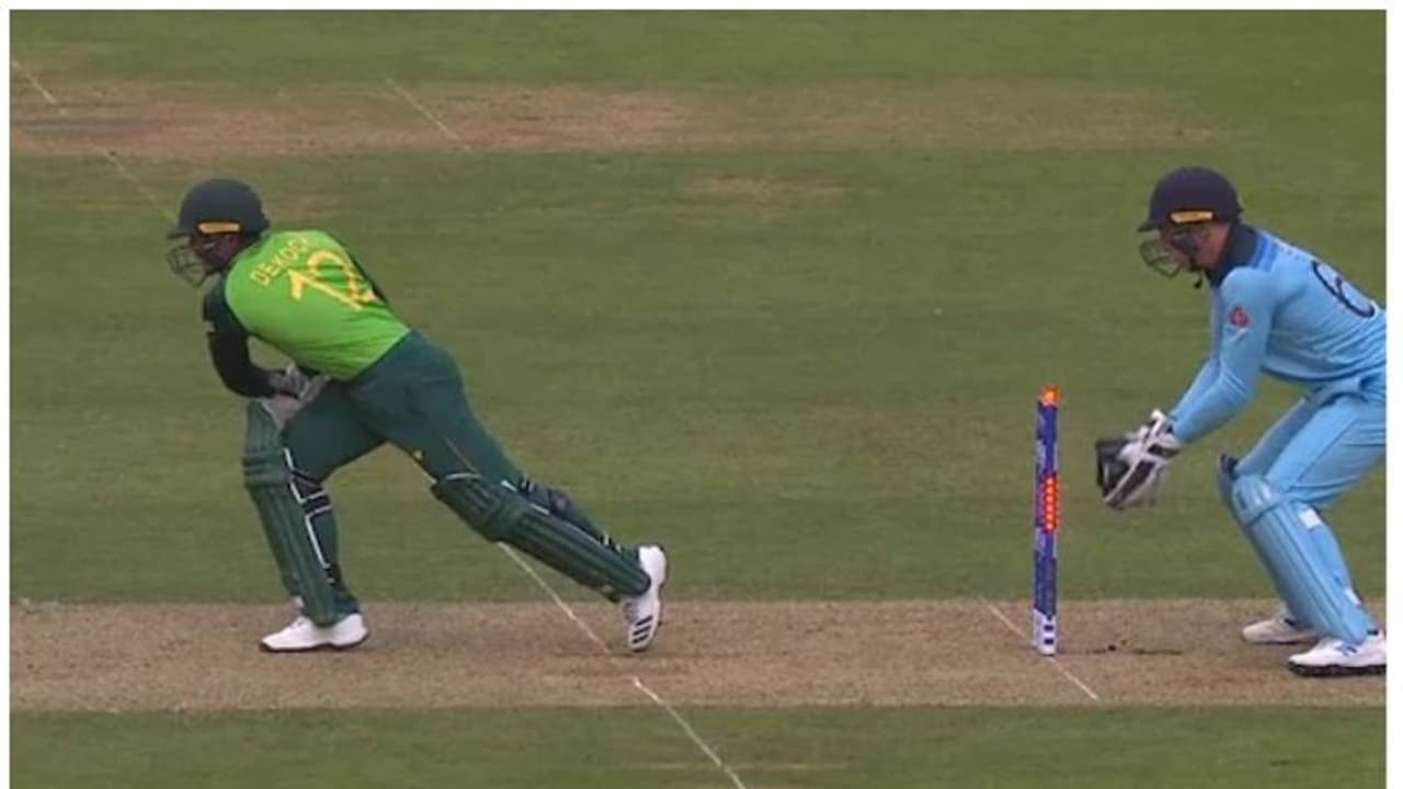 ഭാഗ്യദേവത കനിഞ്ഞു; പുറത്താകലില് നിന്ന് തലനാരിഴയ്ക്ക് രക്ഷപെട്ട് ഡികോക്ക് വീഡിയോ ഭാഗ്യദേവത കനിഞ്ഞു; പുറത്താകലില് നിന്ന് തലനാരിഴയ്ക്ക് രക്ഷപെട്ട് ഡികോക്ക് വീഡിയോ