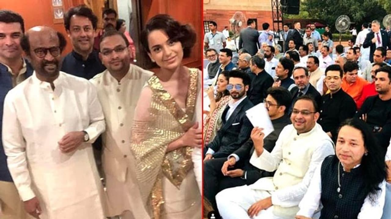 From Kangana Ranaut to Mukesh Ambani: A list celebs at PM Modi's oath taking ceremony From Kangana Ranaut to Mukesh Ambani: A list celebs at PM Modi's oath taking ceremony