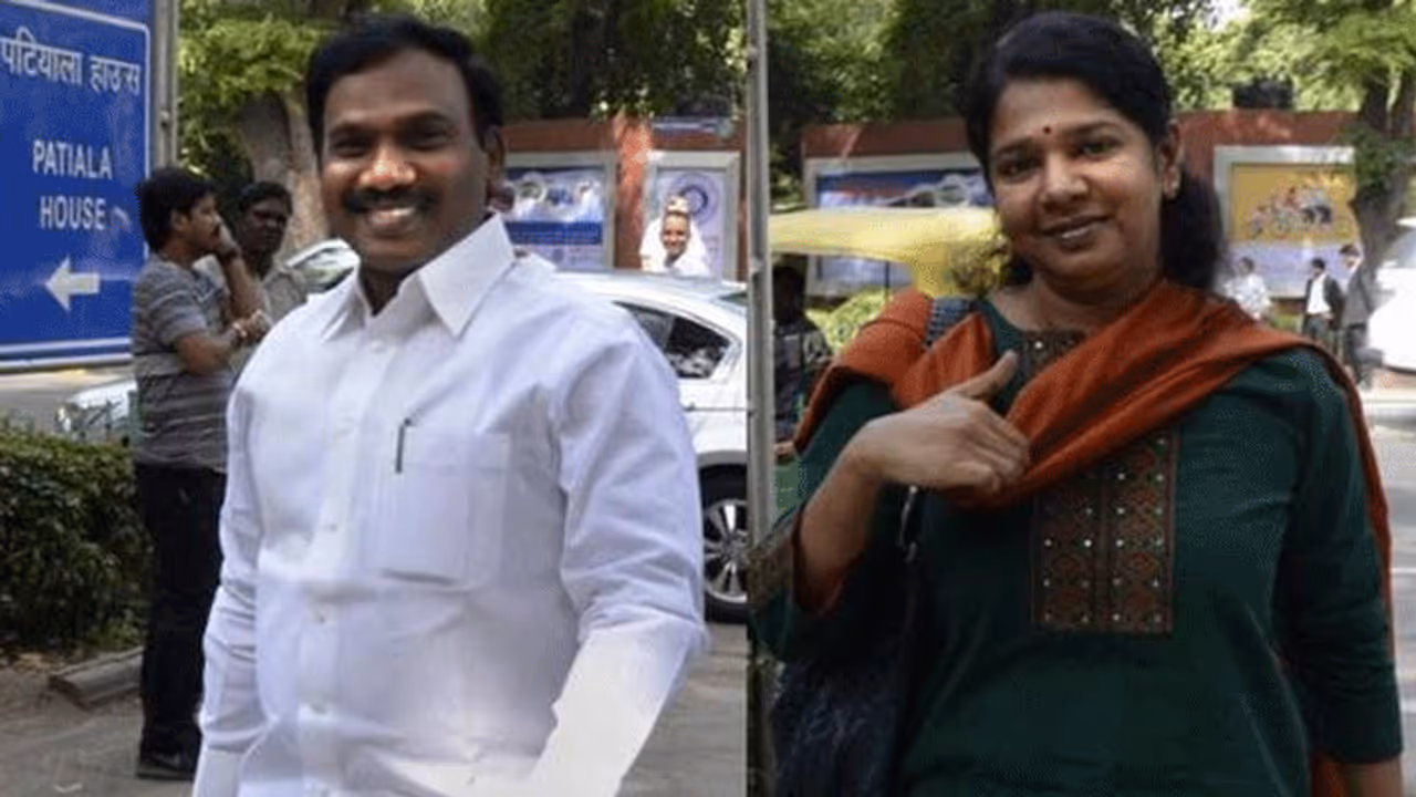 ஆ.ராஜாவிடம் மனசாட்சி இருக்கு... மோடிக்கெதிராக கடுப்பான கனிமொழி..! ஆ.ராஜாவிடம் மனசாட்சி இருக்கு... மோடிக்கெதிராக கடுப்பான கனிமொழி..!