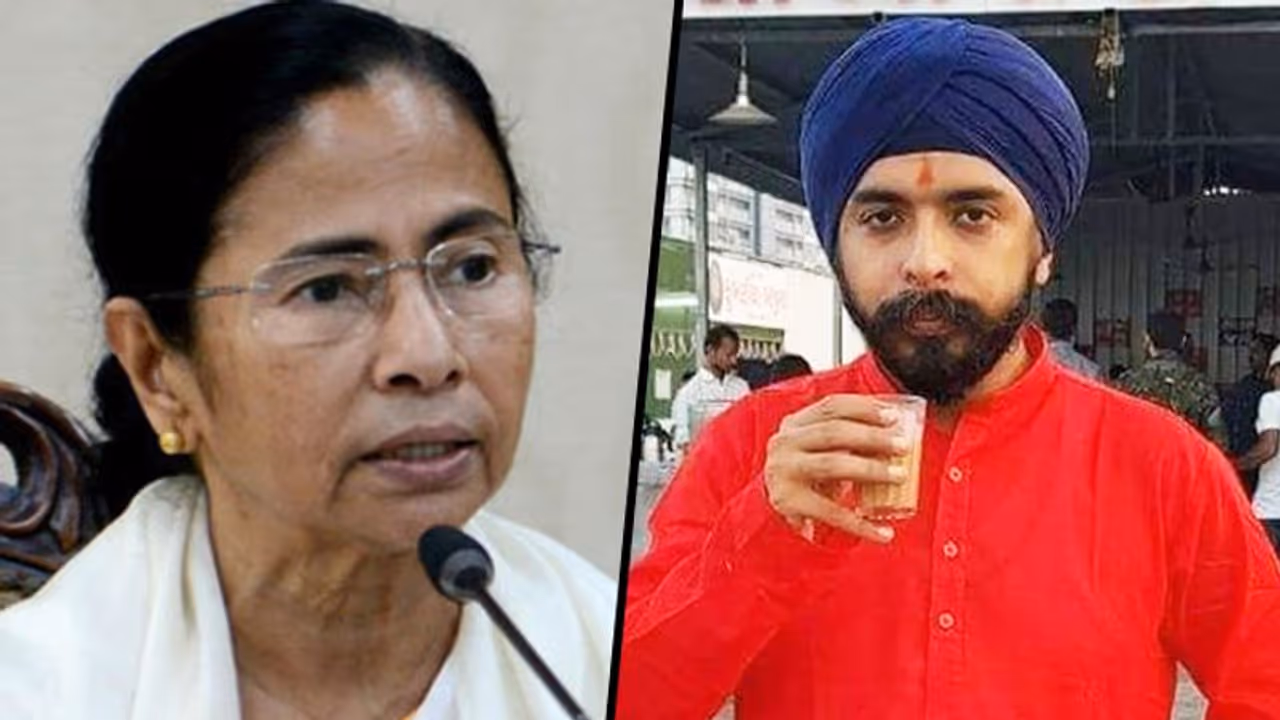 BJP replies to Mamata Banerjee missing Modi’s swearing in through bold caricature