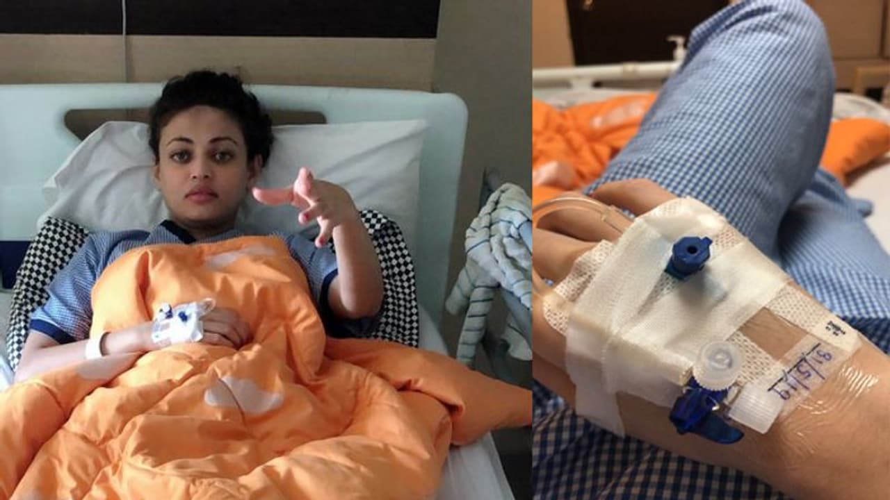 అనారోగ్యంతో బాధపడుతున్న 'సింహా' హీరోయిన్ అనారోగ్యంతో బాధపడుతున్న 'సింహా' హీరోయిన్