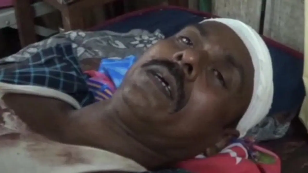 भाजपा की विजय यात्रा के लिए गाड़ी देने पर  टीएमसी कार्यकर्ताओं ने लहूलुहान किया