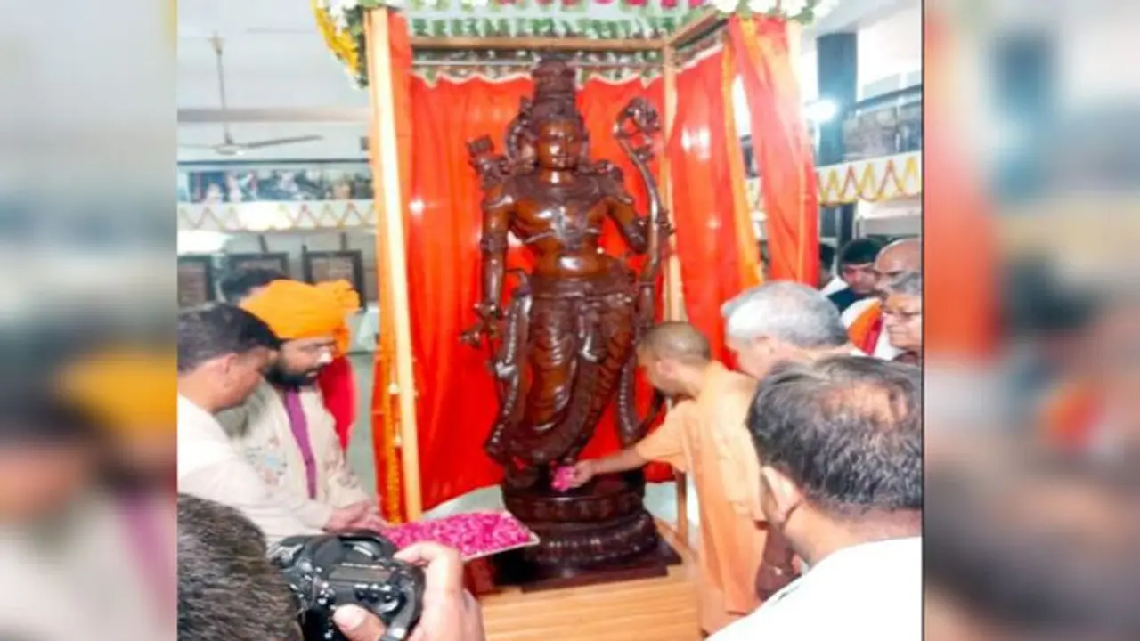 রামমন্দির কবে, রামমূর্তির আবিবর্ভাবে অযোধ্যায় উঠল প্রশ্ন রামমন্দির কবে, রামমূর্তির আবিবর্ভাবে অযোধ্যায় উঠল প্রশ্ন