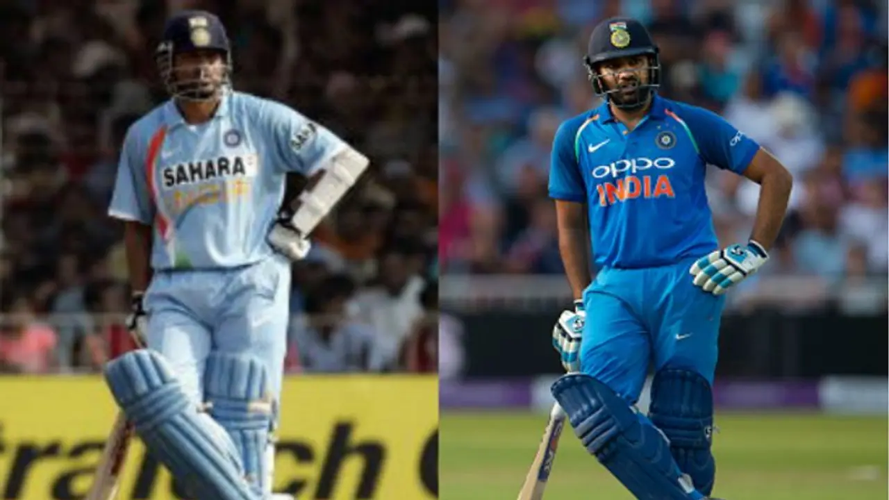 சர்வதேச கிரிக்கெட்டில் தொடக்க வீரராக ரோஹித் சர்மா அபார சாதனை..! சச்சினுக்கு அடுத்த இடத்தை பிடித்து அசத்தல்