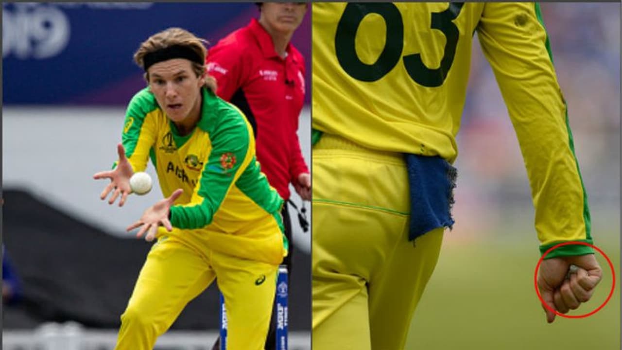 ফের বল বিকৃতির সন্দেহ! বলে কী ঘষে পকেটস্থ করলেন জাম্পা, দেখুন ভিডিও