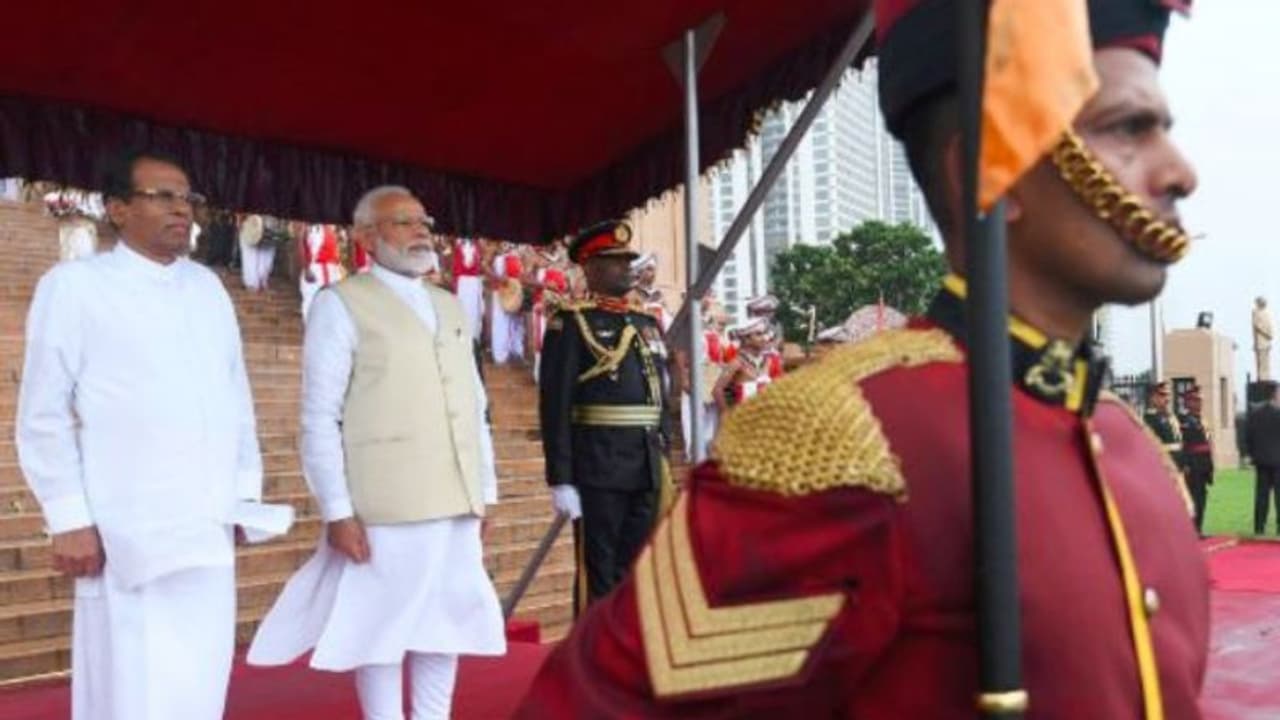 শ্রীলঙ্কা সফরেও সন্ত্রাসবাদের বিরুদ্ধে কড়া বার্তা দিলেন নরেন্দ্র মোদী শ্রীলঙ্কা সফরেও সন্ত্রাসবাদের বিরুদ্ধে কড়া বার্তা দিলেন নরেন্দ্র মোদী