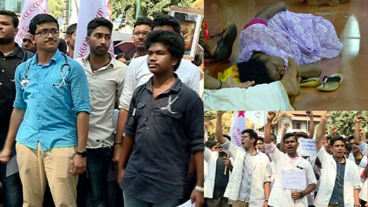 മെഡിക്കൽ കോളേജുകളിൽ സ്ഥിതി രൂക്ഷം, രോഗികളെ വലച്ച് പിജി ഡോക്ടർമാരുടെ സമരം രണ്ടാം ദിവസത്തിലേക്ക് മെഡിക്കൽ കോളേജുകളിൽ സ്ഥിതി രൂക്ഷം, രോഗികളെ വലച്ച് പിജി ഡോക്ടർമാരുടെ സമരം രണ്ടാം ദിവസത്തിലേക്ക്