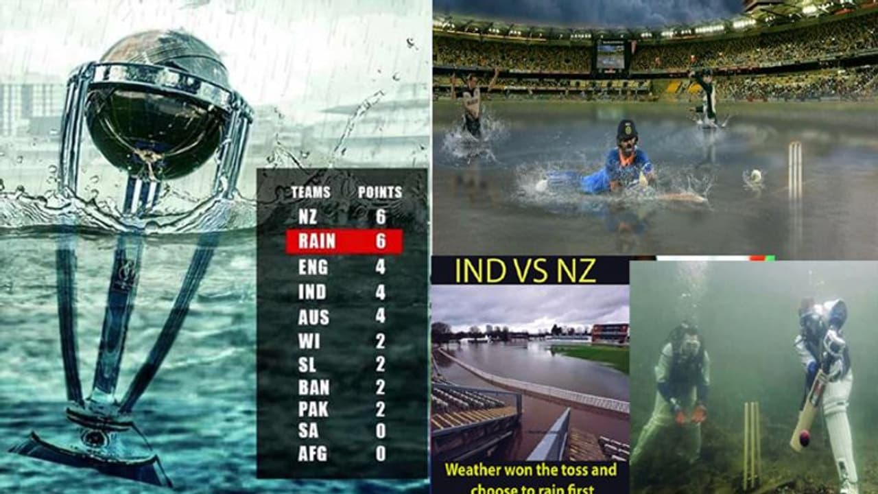 టాస్ గెలిచి వర్షాన్ని ఎంచుకున్న వెదర్.. వరల్డ్ కప్ వర్షాలపై మీమ్స్ టాస్ గెలిచి వర్షాన్ని ఎంచుకున్న వెదర్.. వరల్డ్ కప్ వర్షాలపై మీమ్స్