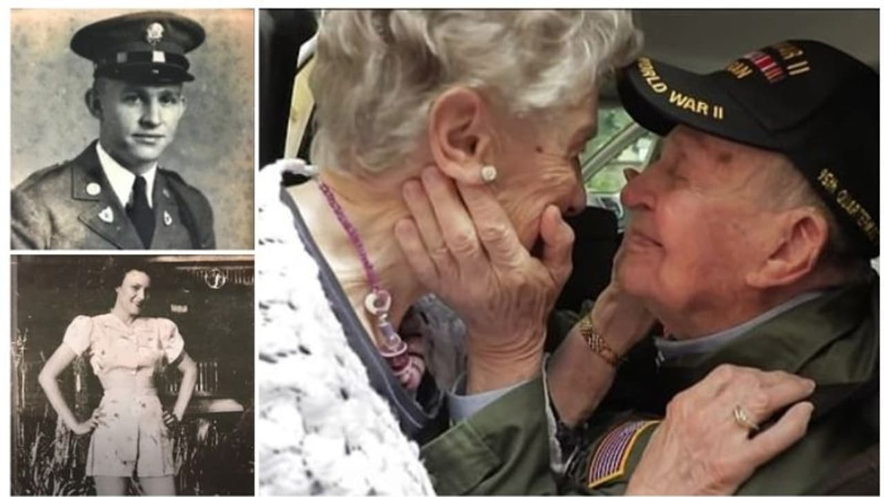 ലോകമഹായുദ്ധ കാലത്തെ പ്രണയം,വിരഹം ;75 വര്ഷങ്ങള്ക്ക് ശേഷം പുനസമാഗമം! ലോകമഹായുദ്ധ കാലത്തെ പ്രണയം,വിരഹം ;75 വര്ഷങ്ങള്ക്ക് ശേഷം പുനസമാഗമം!