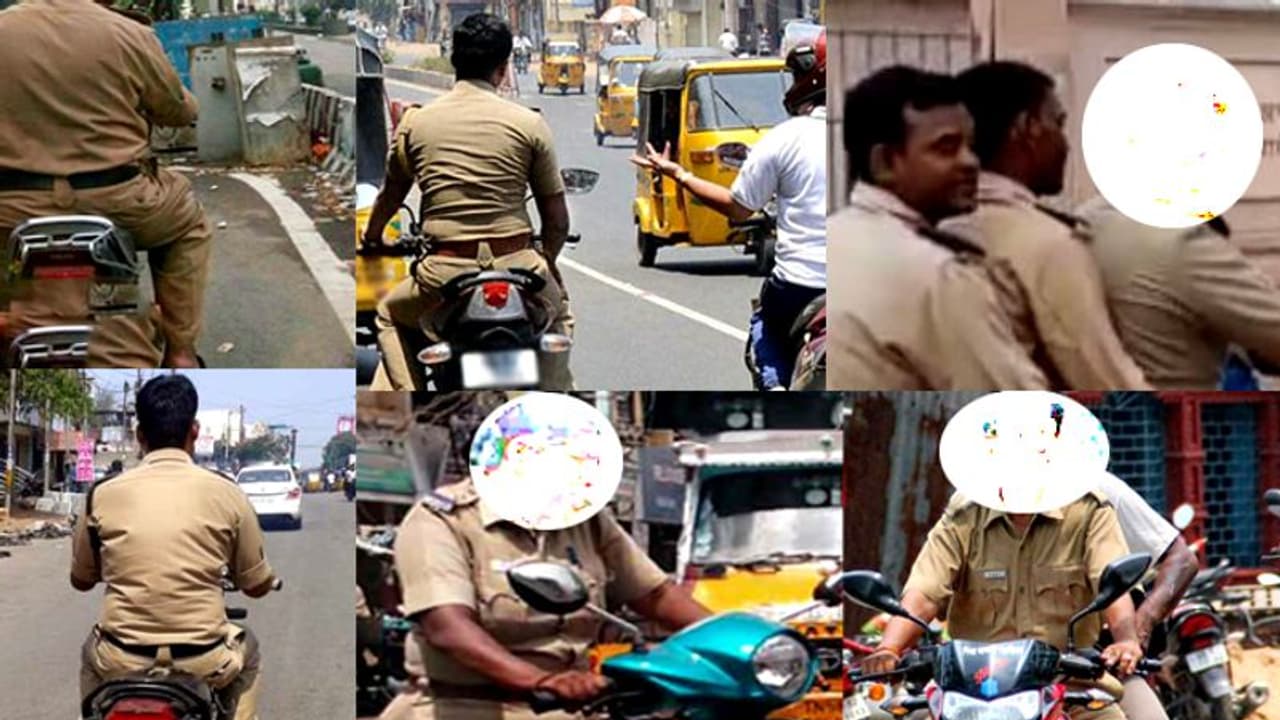 ഹെല്മറ്റില്ലാതെ ബൈക്ക് യാത്ര, ഒറ്റദിവസം കുടുങ്ങിയത് 305 പൊലീസുകാര്! ഹെല്മറ്റില്ലാതെ ബൈക്ക് യാത്ര, ഒറ്റദിവസം കുടുങ്ങിയത് 305 പൊലീസുകാര്!