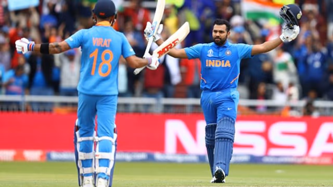 World Cup 2019 — India vs Pakistan: Rohit Sharma hits ton to join Virat Kohli in elite club World Cup 2019 — India vs Pakistan: Rohit Sharma hits ton to join Virat Kohli in elite club