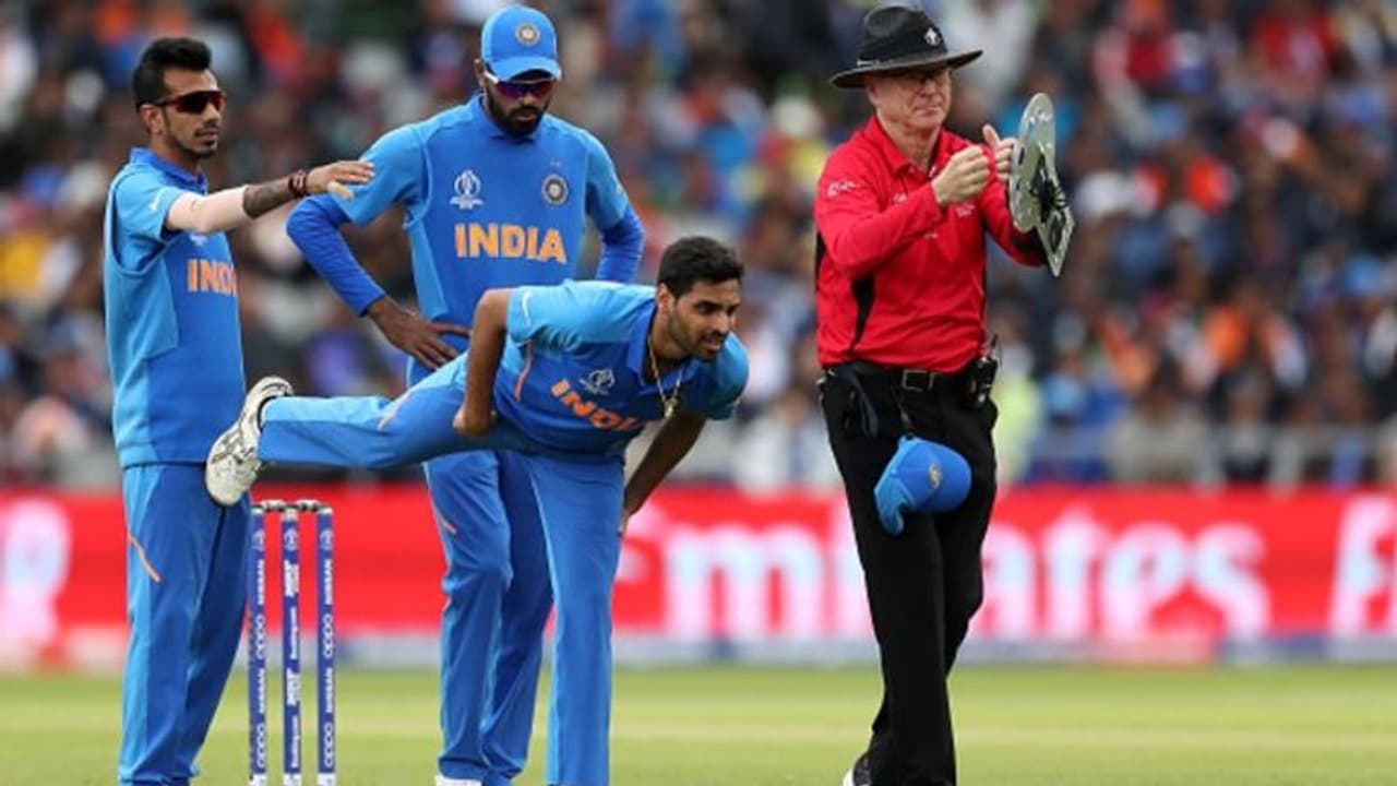World Cup 2019: Bhuvneshwar Kumar limps off the field; ruled out of Pakistan match