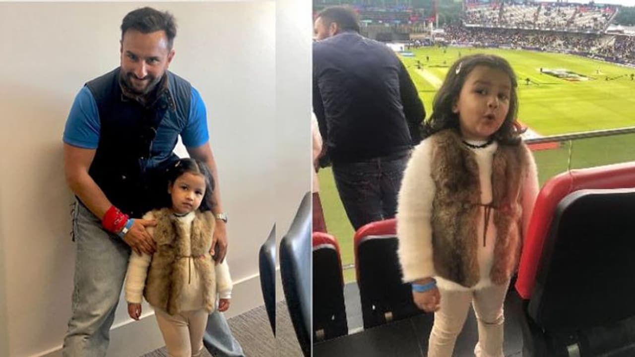 ലോകകപ്പ് ക്രിക്കറ്റില് സിവയ്ക്കൊപ്പം ഇന്ത്യയുടെ വിജയം ആഘോഷിച്ച് സെയ്ഫ് അലിഖാനും ലോകകപ്പ് ക്രിക്കറ്റില് സിവയ്ക്കൊപ്പം ഇന്ത്യയുടെ വിജയം ആഘോഷിച്ച് സെയ്ഫ് അലിഖാനും