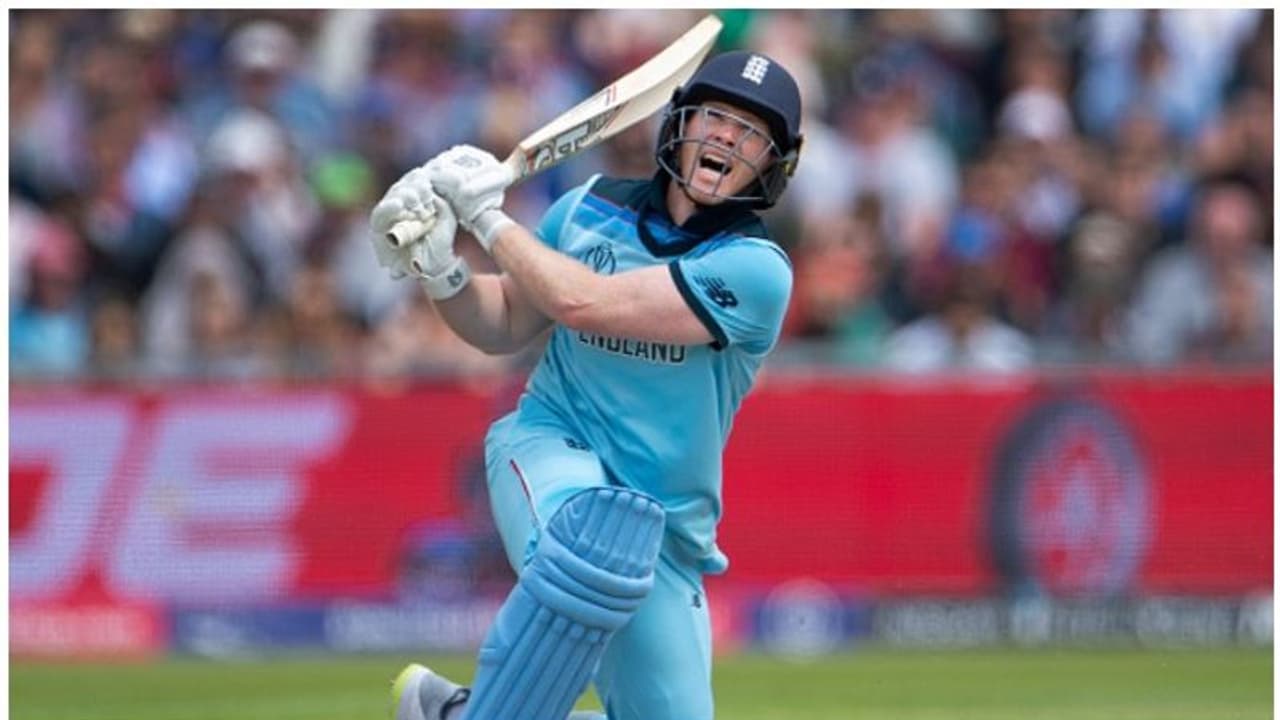 రోహిత్, డివిలియర్స్, గేల్ రికార్డులు ఒక్కసారే బద్దలు...మోర్గాన్ సిక్సర్ల మోతకి రోహిత్, డివిలియర్స్, గేల్ రికార్డులు ఒక్కసారే బద్దలు...మోర్గాన్ సిక్సర్ల మోతకి