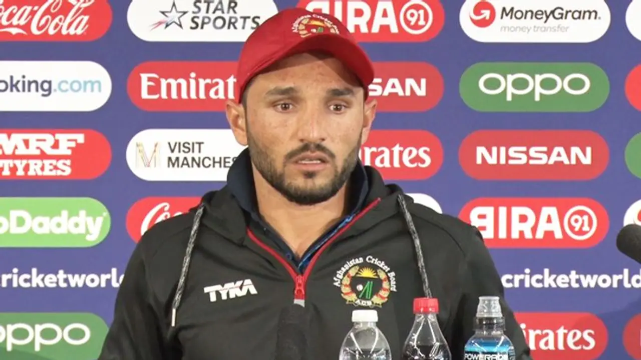 ఇంకోసారి ఆ ప్రశ్న అడిగితే నేను వెళ్లిపోతా.. ఆప్ఘాన్ కెప్టెన్ ఇంకోసారి ఆ ప్రశ్న అడిగితే నేను వెళ్లిపోతా.. ఆప్ఘాన్ కెప్టెన్