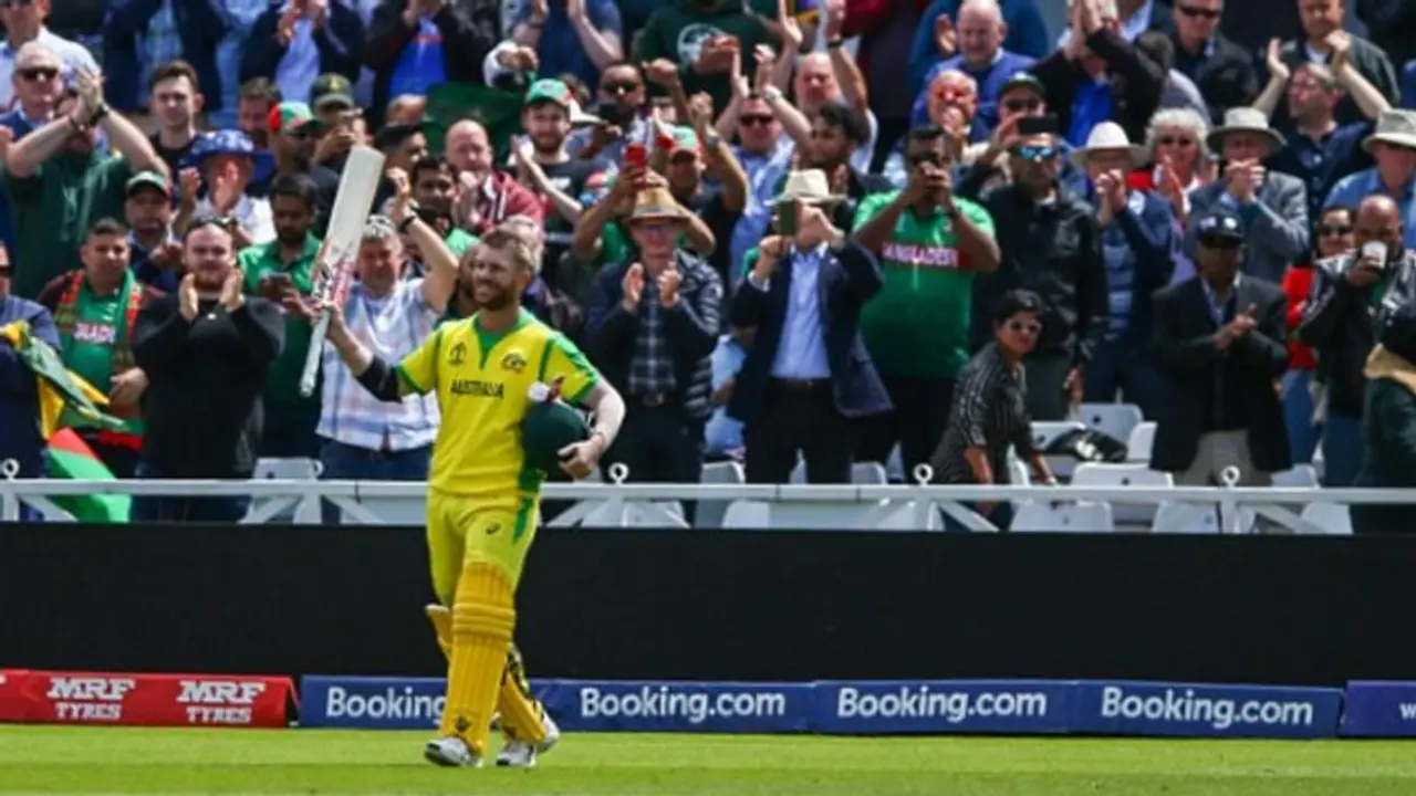 World Cup 2019: David Warner’s 166 powers Australia to top of table