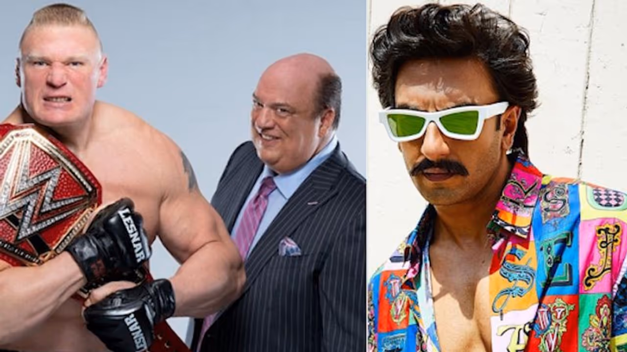 Ranveer Singh in legal trouble; receives notice from WWE Wrestler Brock Lesnar's advocate