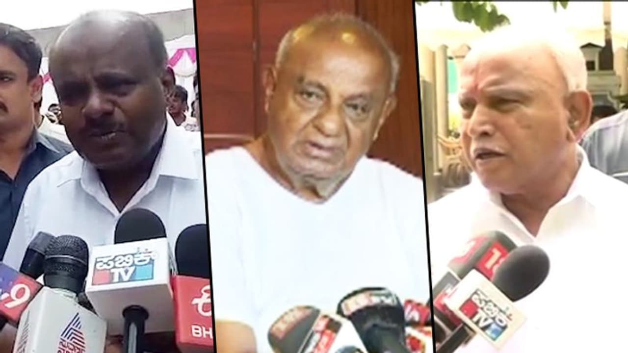 Deve Gowda lashes out at BJP for questioning Karnataka CM Kumaraswamy’s US trip