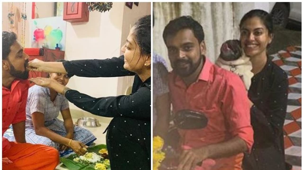 'പെങ്ങളായാല്‍ ഇങ്ങനെ വേണം'; സഹോദരന് അനുശ്രീ കൊടുത്ത പിറന്നാള്‍ 'പണി'