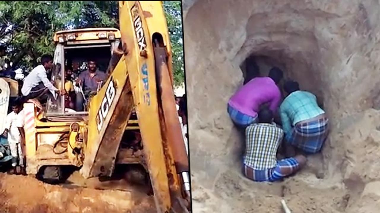 കെണിയായി വീണ്ടും കുഴൽക്കിണർ: രണ്ടു വയസുകാരന് കുടുങ്ങിക്കിടക്കുന്നു കെണിയായി വീണ്ടും കുഴൽക്കിണർ: രണ്ടു വയസുകാരന് കുടുങ്ങിക്കിടക്കുന്നു