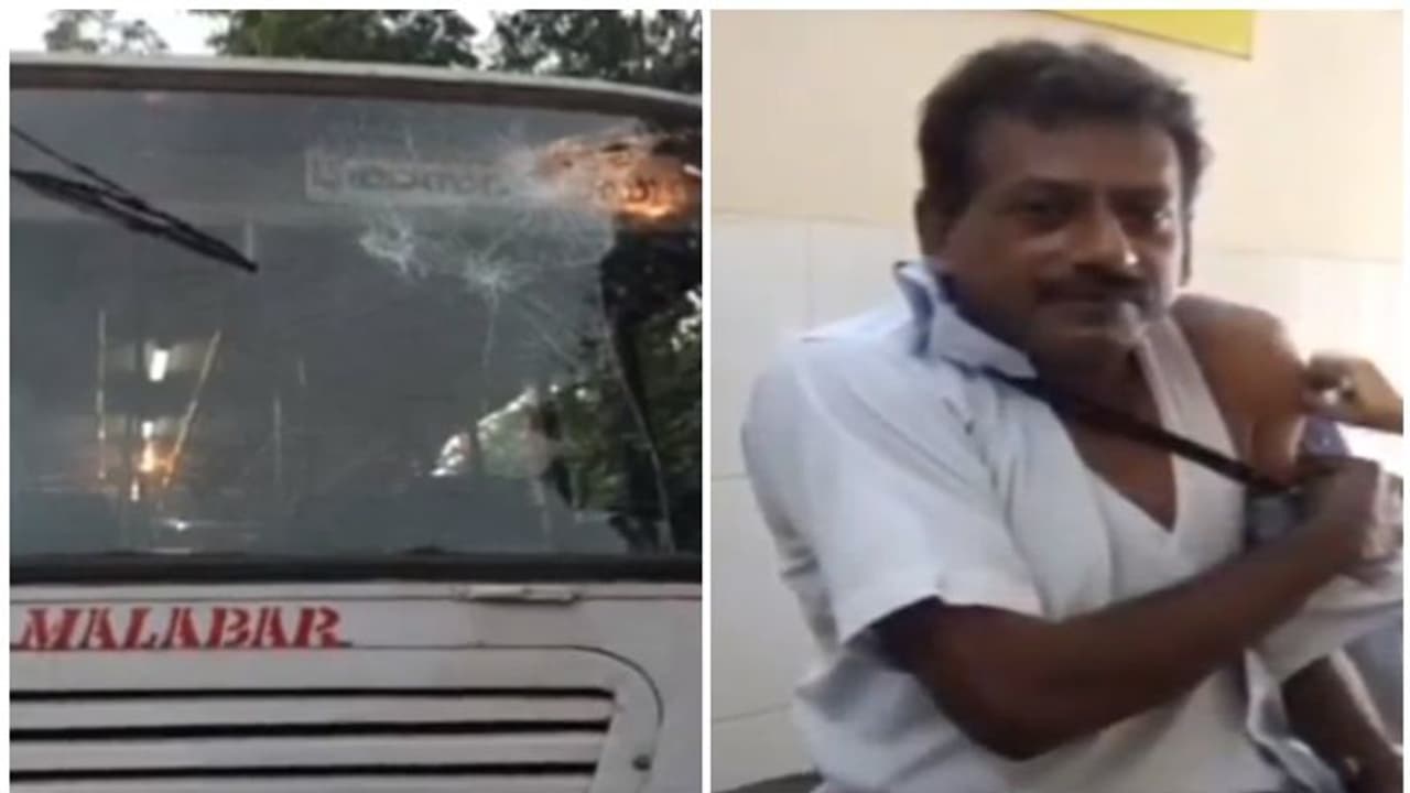 കര്ണാടകയില് കെഎസ്ആര്ടിസി ബസിന് നേരെ കല്ലേറ്; ഡ്രൈവര്ക്ക് പരിക്ക് കര്ണാടകയില് കെഎസ്ആര്ടിസി ബസിന് നേരെ കല്ലേറ്; ഡ്രൈവര്ക്ക് പരിക്ക്