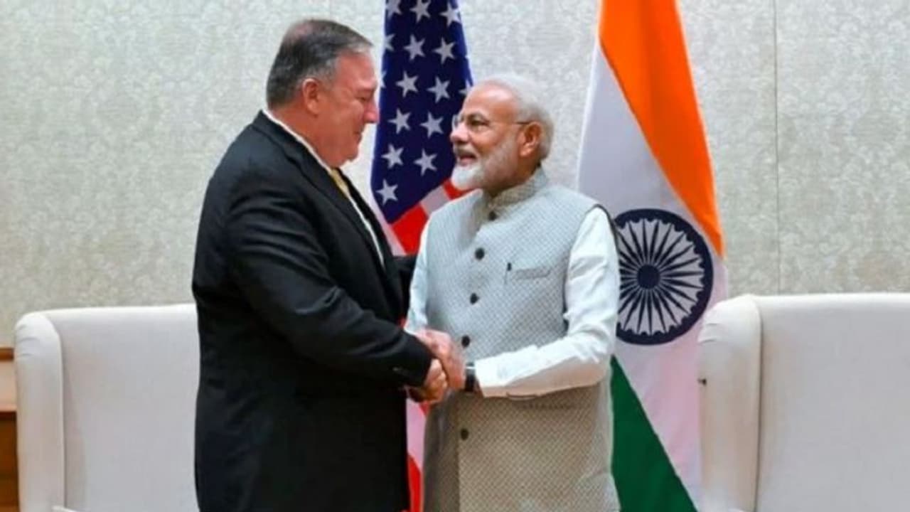US secretary of state Pompeo meets PM Modi to strengthen India US strategic partnership