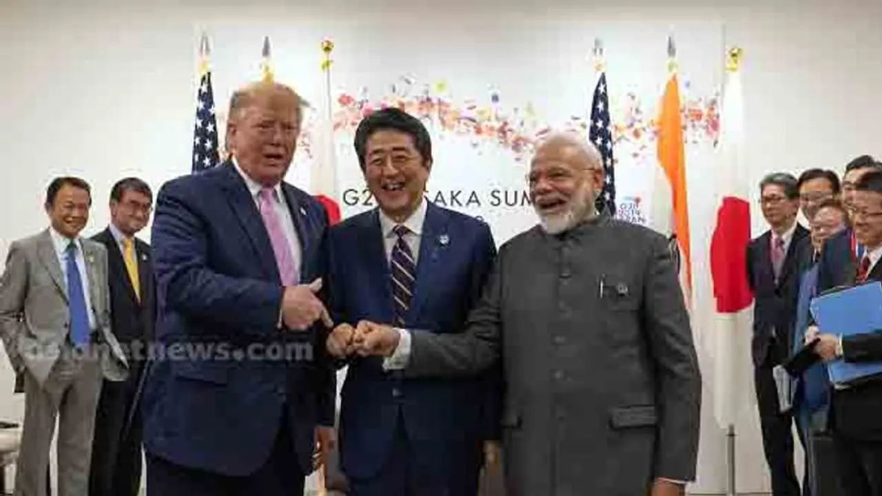 G20 Summit: PM Modi, Donald Trump and Shinzo Abe discuss Indo Pacific connectivity