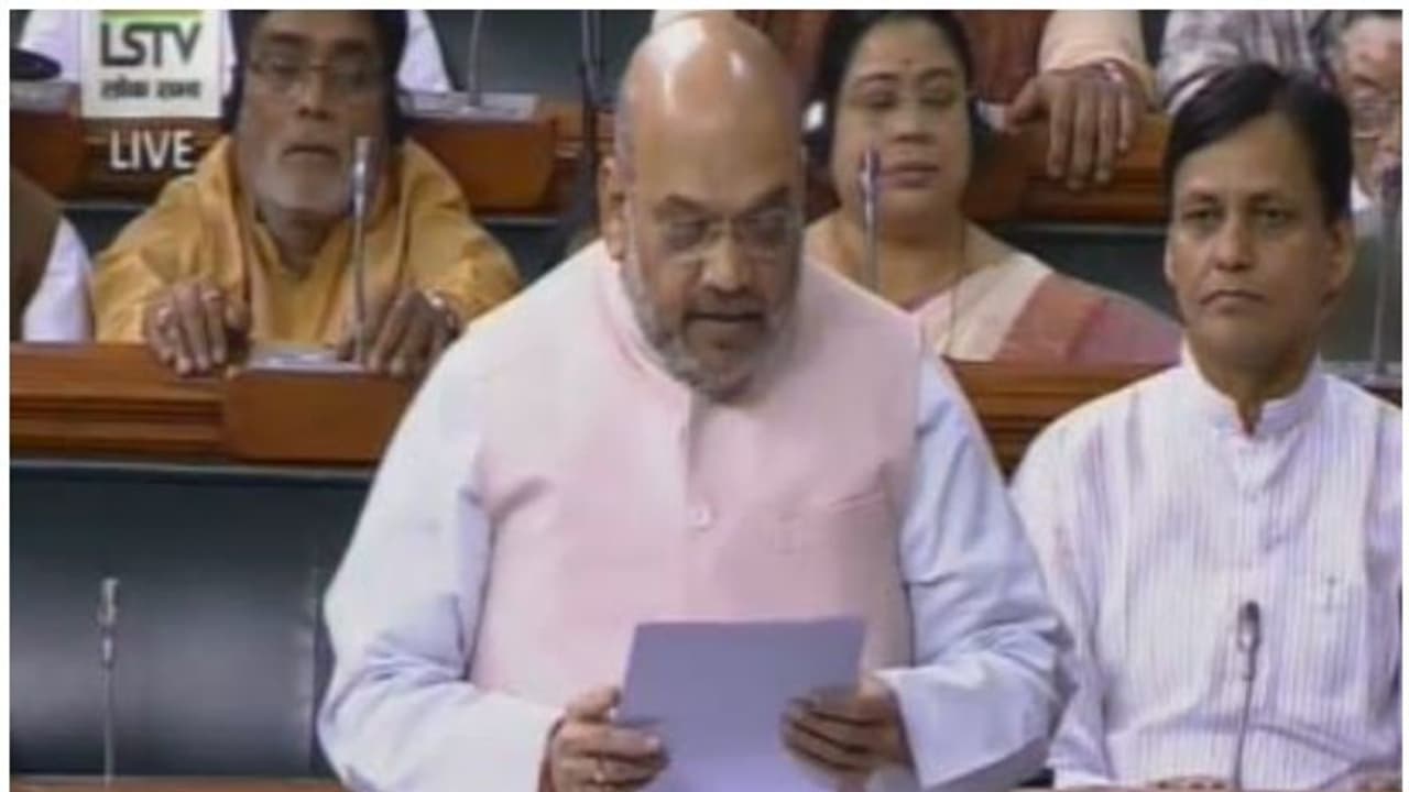 কাশ্মীরে অশান্তি নেহেরুর দায়, সংসদ থেকে তোপ অমিত শাহর