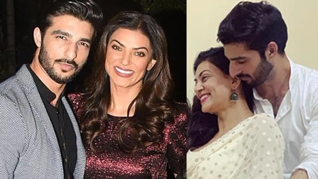 Sushmita Sen's boyfriend Rohman Shawl rubbishes rumours of couple splitting up Sushmita Sen's boyfriend Rohman Shawl rubbishes rumours of couple splitting up
