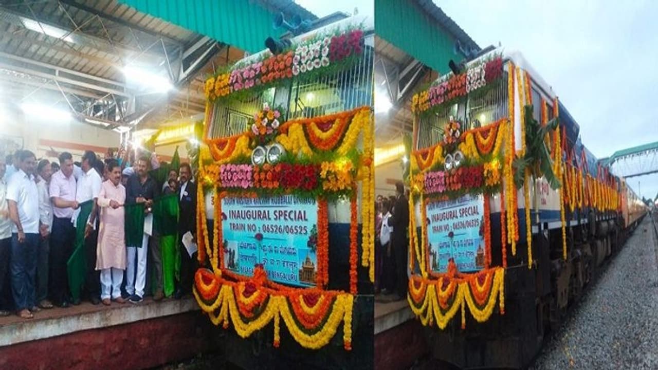 ಬೆಂಗ್ಳೂರು ಬೆಳಗಾವಿ ಹೊಸ ರೈಲಿಗೆ ಸಚಿವ ಅಂಗಡಿ ಗ್ರೀನ್ ಸಿಗ್ನಲ್ ಬೆಂಗ್ಳೂರು ಬೆಳಗಾವಿ ಹೊಸ ರೈಲಿಗೆ ಸಚಿವ ಅಂಗಡಿ ಗ್ರೀನ್ ಸಿಗ್ನಲ್