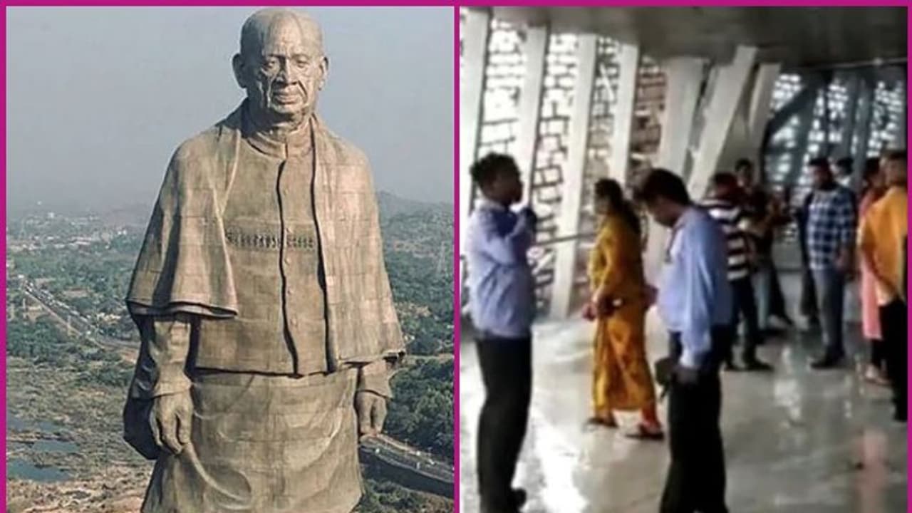 സര്ദാര് പ്രതിമയില് ചോര്ച്ച: മഴയില് നനഞ്ഞ് സന്ദര്ശകര്; വിശദീകരണം ഇങ്ങനെ സര്ദാര് പ്രതിമയില് ചോര്ച്ച: മഴയില് നനഞ്ഞ് സന്ദര്ശകര്; വിശദീകരണം ഇങ്ങനെ