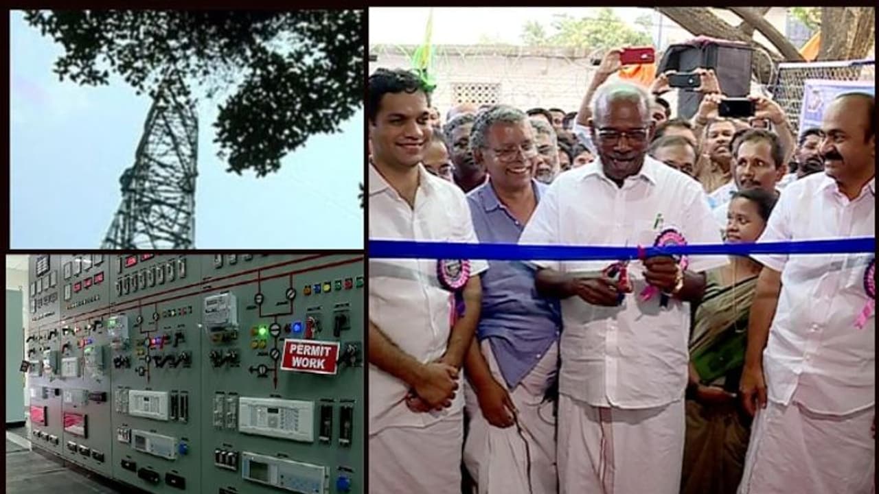 വിവാദങ്ങൾക്കൊടുവില് ശാന്തിവനത്തിലൂടെ വൈദ്യുതി പ്രവഹിച്ചു വിവാദങ്ങൾക്കൊടുവില് ശാന്തിവനത്തിലൂടെ വൈദ്യുതി പ്രവഹിച്ചു