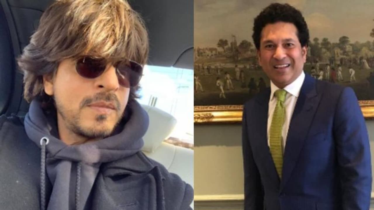 শাহরুখের মাথায় হেলমেট নেই! কিং খানকে কড়া পরামর্শ সচিনের