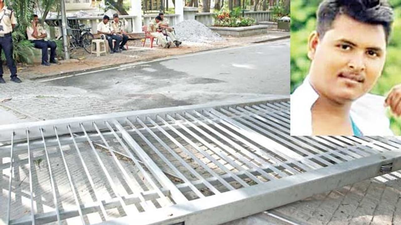 500 ಕೇಜಿ ತೂಕದ ಗೇಟ್‌ ಬಿದ್ದು ಸೆಕ್ಯೂರಿಟಿ ಸಾವು