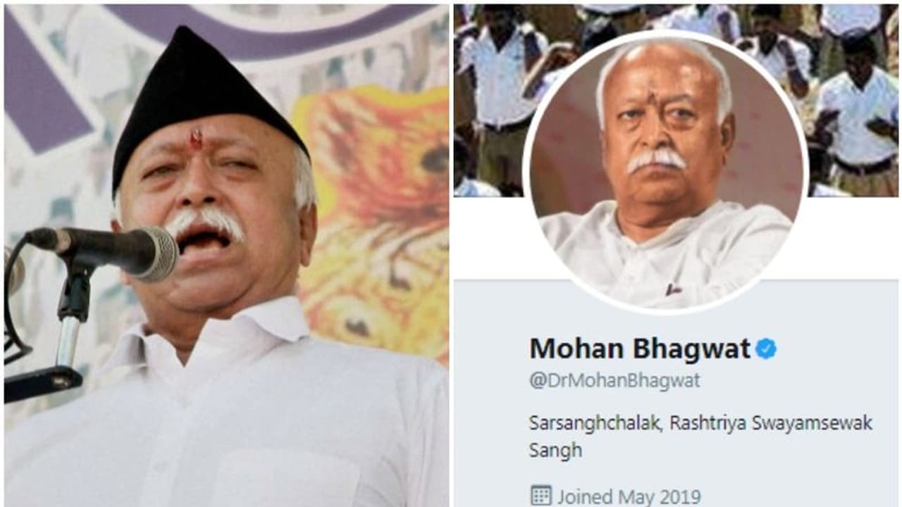 RSS chief Mohan Bhagwat, six top sangh leaders join Twitter RSS chief Mohan Bhagwat, six top sangh leaders join Twitter