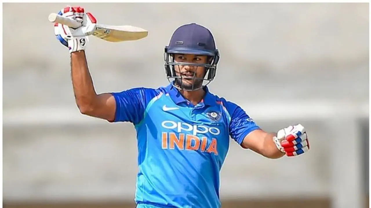India vs West Indies: Mayank Agarwal replaces Shikhar Dhawan in ODI squad