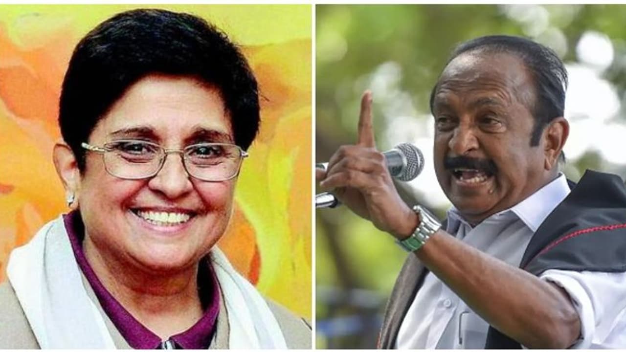 ஆணவம் பிடித்தவர்... பதவி பித்தர்... புதுவை ஆளுநர் கிரண்பேடியைக் காய்ச்சி எடுத்த வைகோ! ஆணவம் பிடித்தவர்... பதவி பித்தர்... புதுவை ஆளுநர் கிரண்பேடியைக் காய்ச்சி எடுத்த வைகோ!