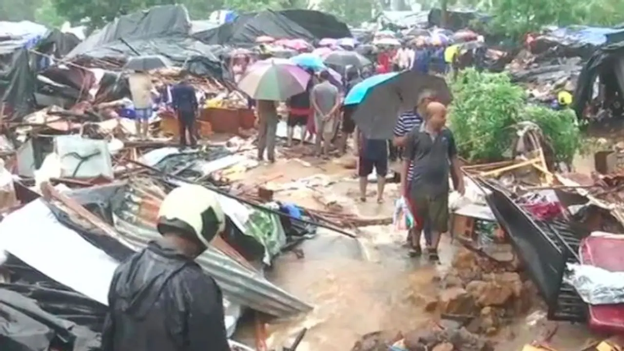 ভারী বর্ষণে দেওয়াল ধসে মুম্বইতে মৃত অন্তত ২০, ছুটি ঘোষণা সরকারের ভারী বর্ষণে দেওয়াল ধসে মুম্বইতে মৃত অন্তত ২০, ছুটি ঘোষণা সরকারের