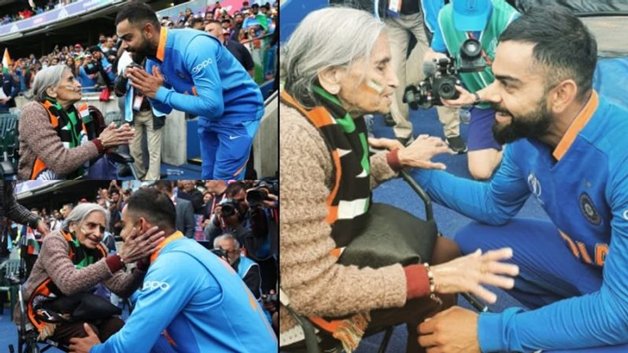 World Cup 2019: Meet Charulata Patel, India’s 87 year old fan; Virat Kohli takes her blessings