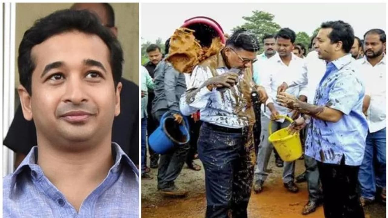 എഞ്ചിനീയർക്ക് മേൽ ചളി ബക്കറ്റ് കമഴ്‍ത്തിയ കോൺഗ്രസ് എംഎൽഎ അറസ്റ്റിൽ