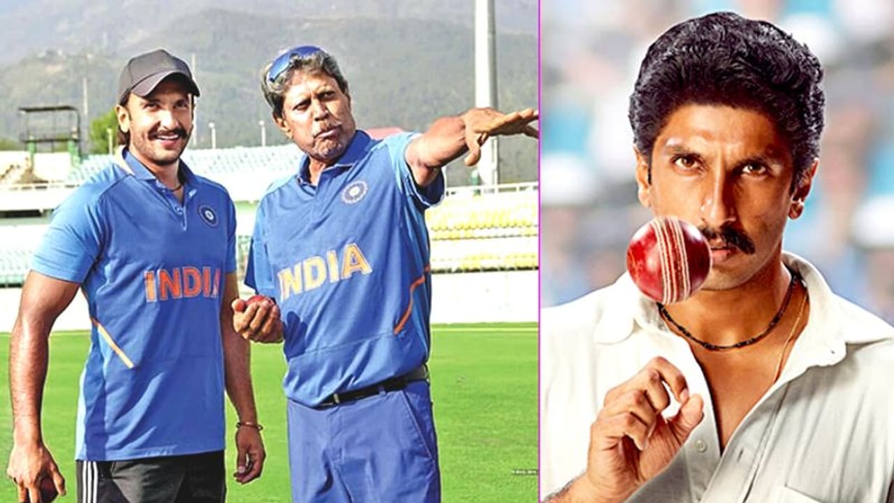 Ranveer Singh rings in his 34th birthday with 'Haryana Hurricane' look from '83' Ranveer Singh rings in his 34th birthday with 'Haryana Hurricane' look from '83'