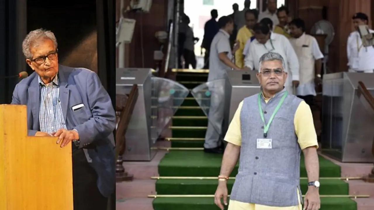 জয় শ্রীরাম নিয়ে অমর্ত্য সেন দিলীপ ঘোষ কাজিয়া, তীব্র প্রতিক্রিয়া দিলেন সাংসদ জয় শ্রীরাম নিয়ে অমর্ত্য সেন দিলীপ ঘোষ কাজিয়া, তীব্র প্রতিক্রিয়া দিলেন সাংসদ